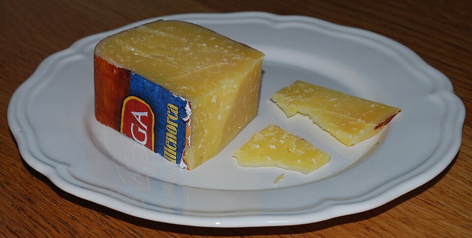 Cata de queso menorquín