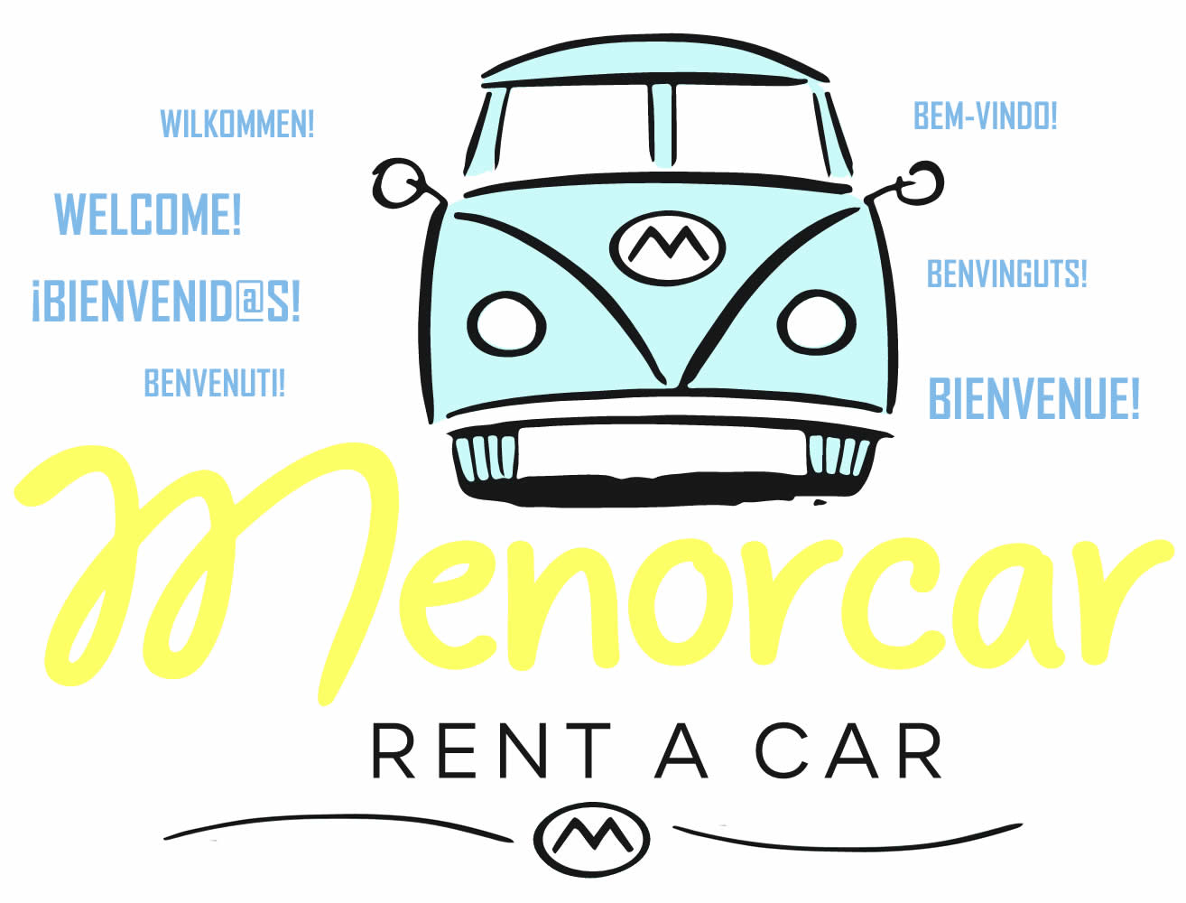 Menorcar Van Verdita Con La M Montaje Cabecera